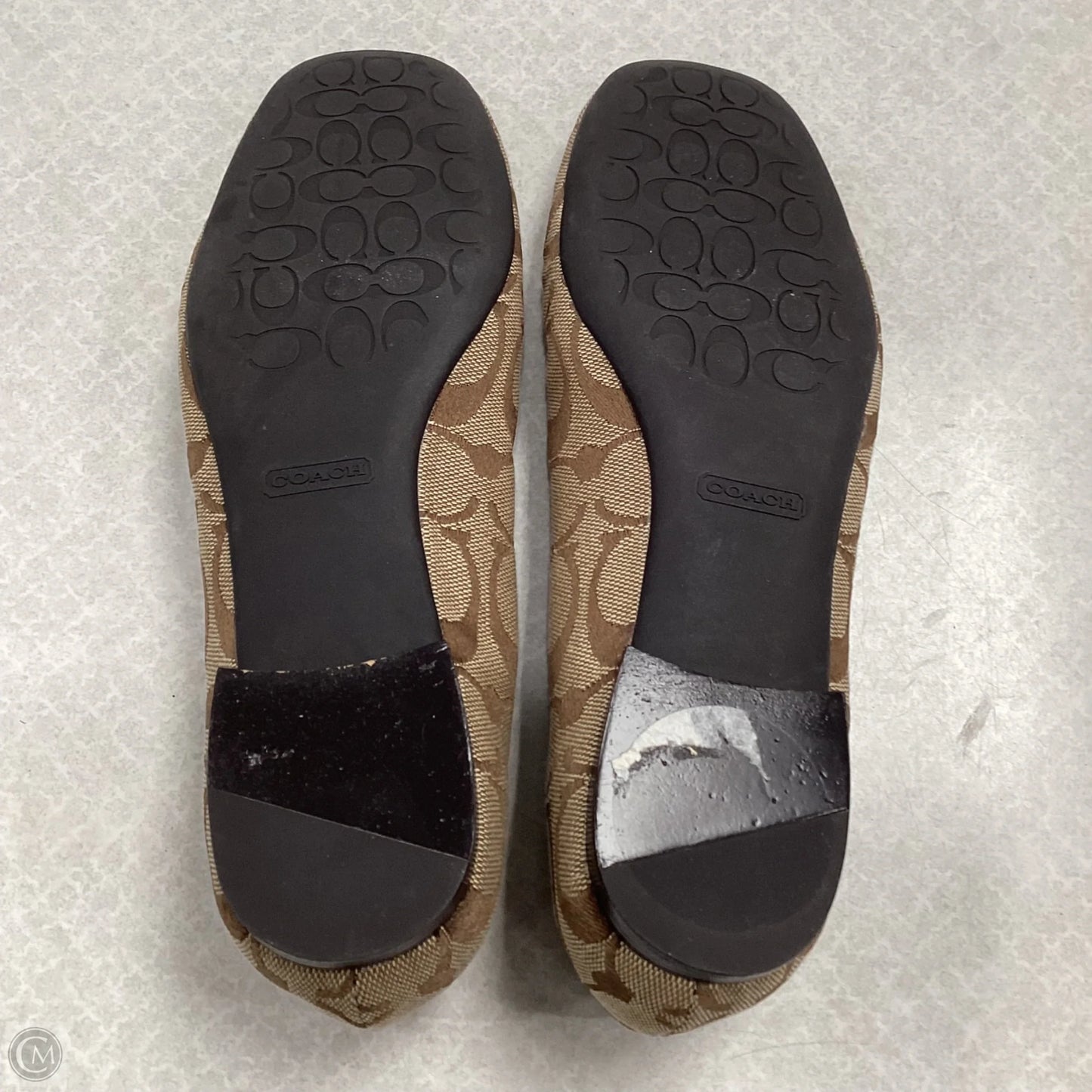 Shoes Designer By Coach In Brown, Size: 6.5