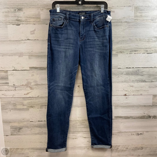 Jeans Straight By Judy Blue In Blue Denim, Size: 8