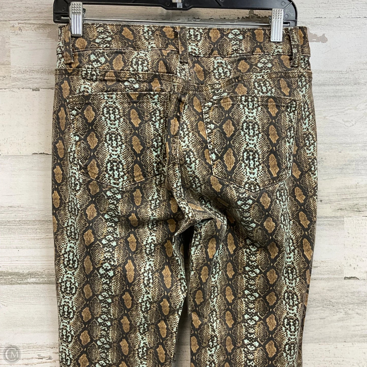 Jeans Flared By Bdg In Snakeskin Print, Size: 2