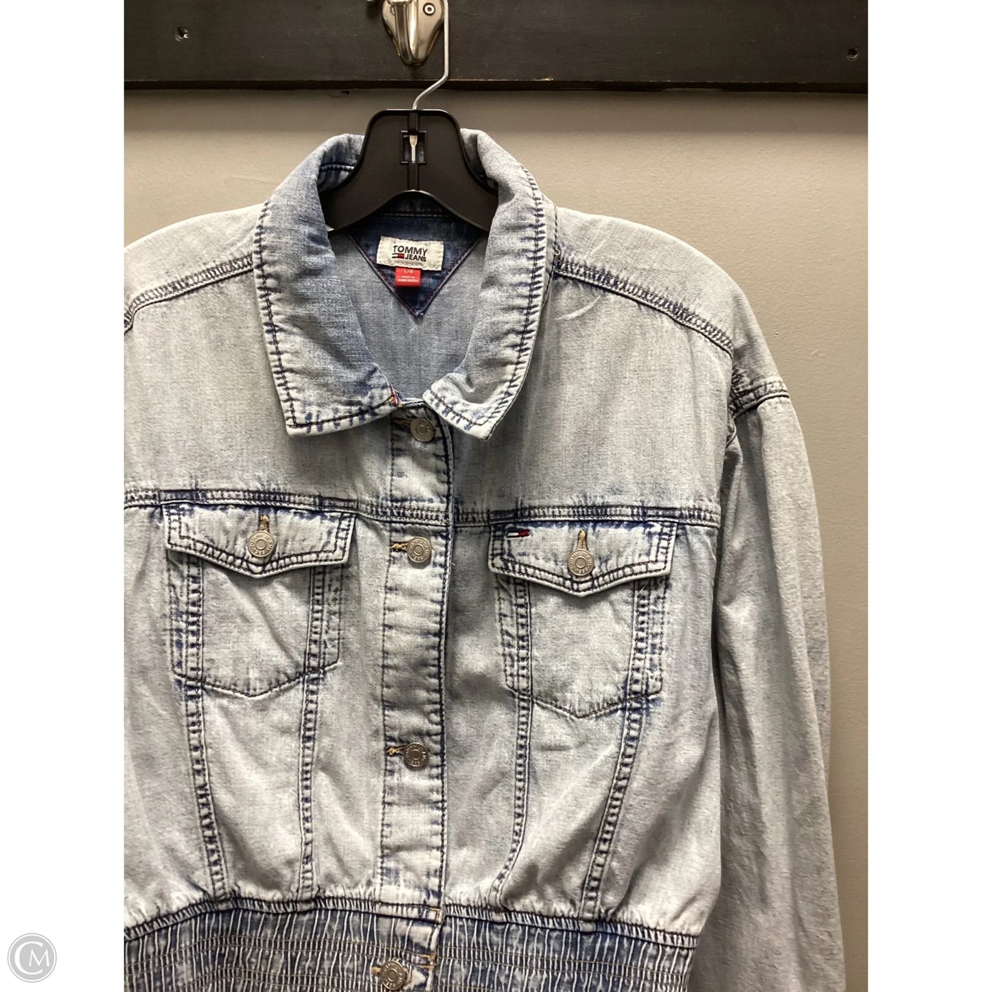 Jacket Denim By Tommy Hilfiger In Blue Denim, Size: L