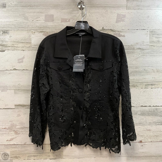 Jacket Other By Boston Proper In Black, Size: L
