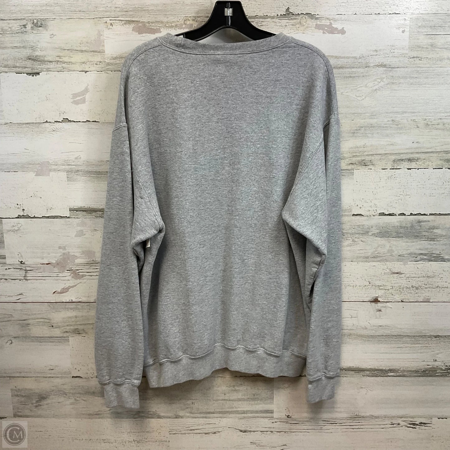 Sweatshirt Crewneck By Port & Company In Grey, Size: Xl