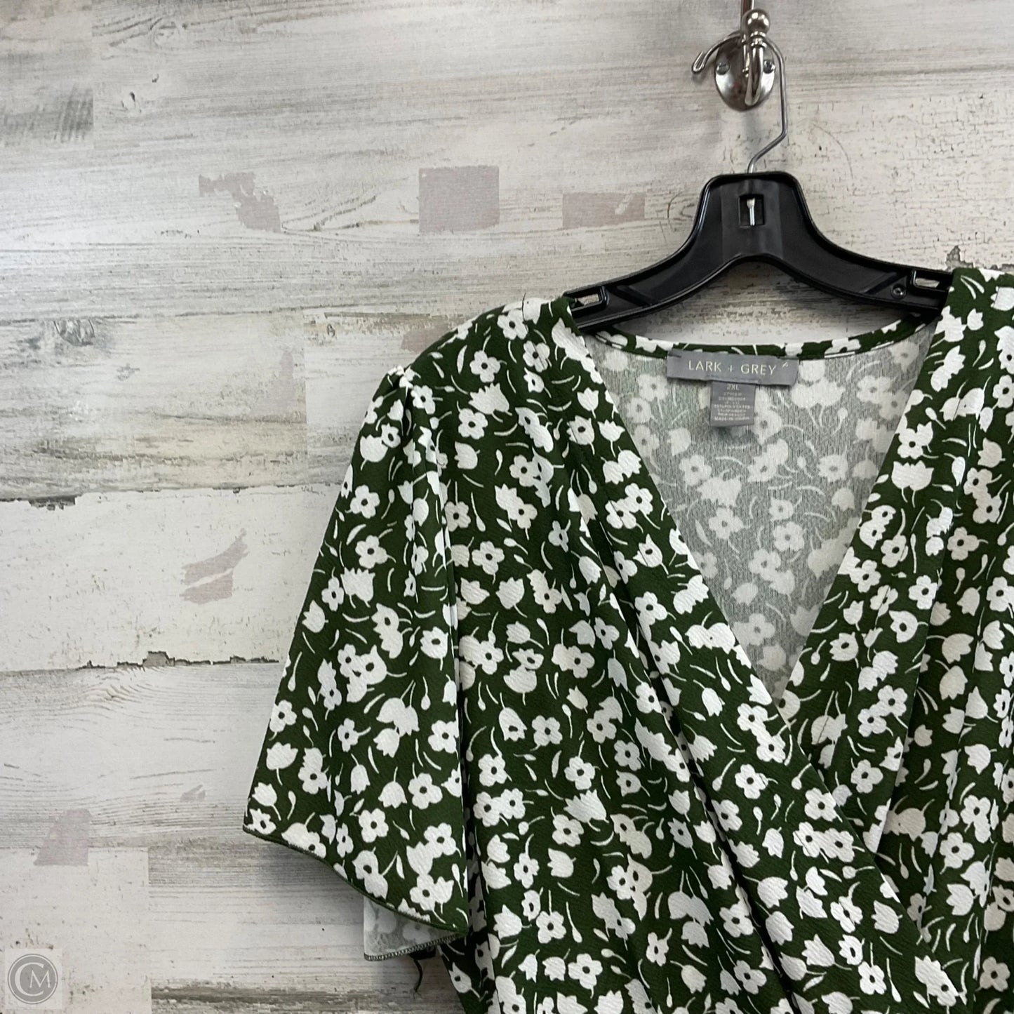 Dress Casual Midi By LARK + GREY In Green, Size: 2x