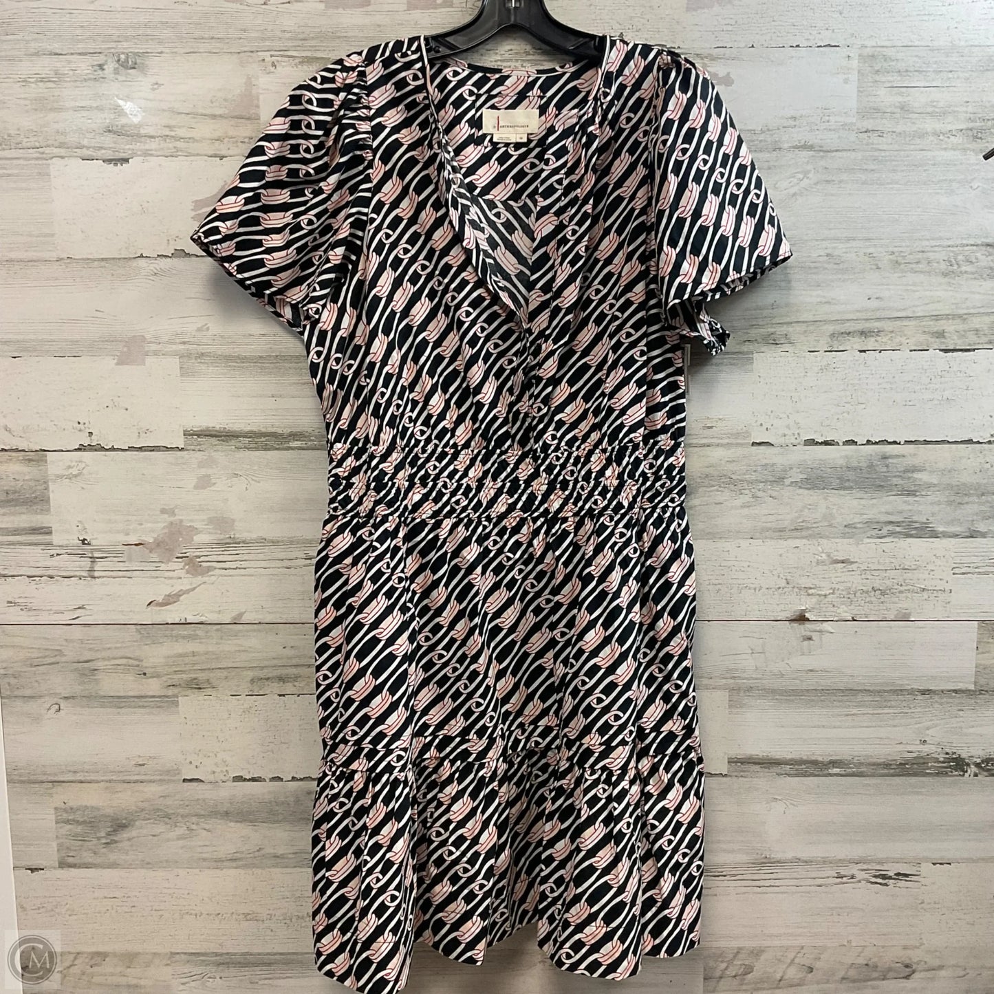 Dress Casual Short By Anthropologie In Black, Size: 1x
