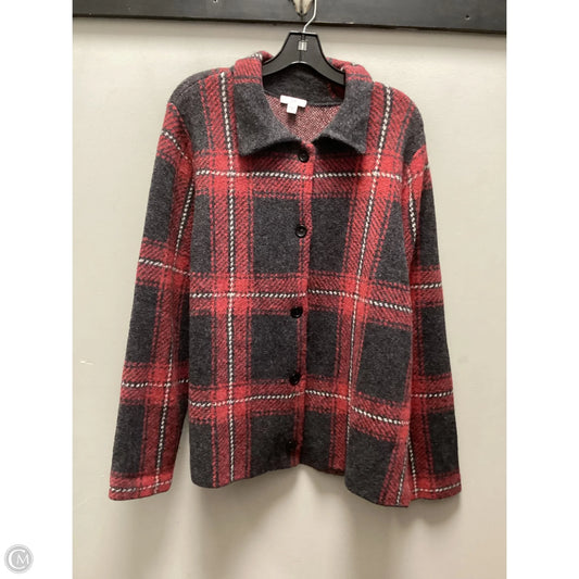 Jacket Other By J. Jill In Red, Size: L