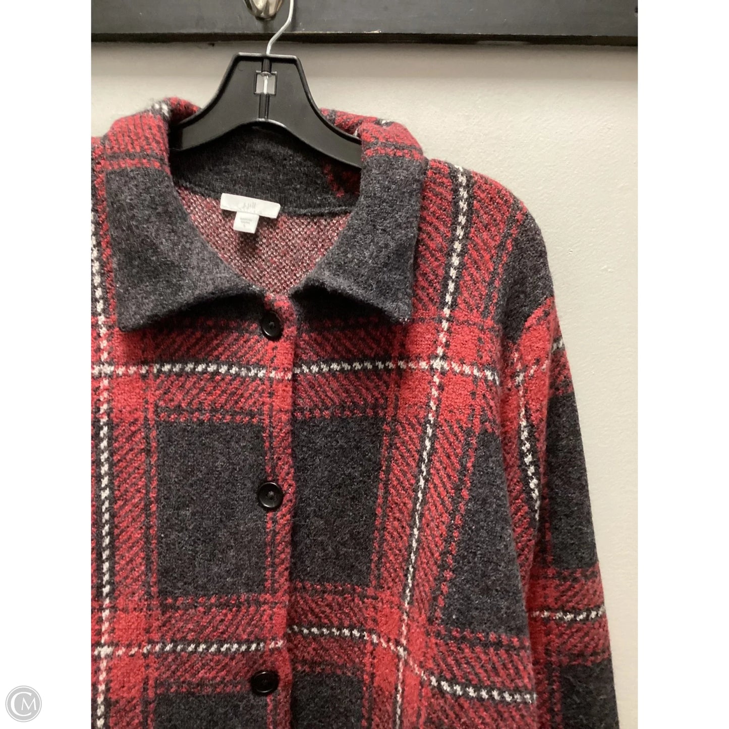 Jacket Other By J. Jill In Red, Size: L