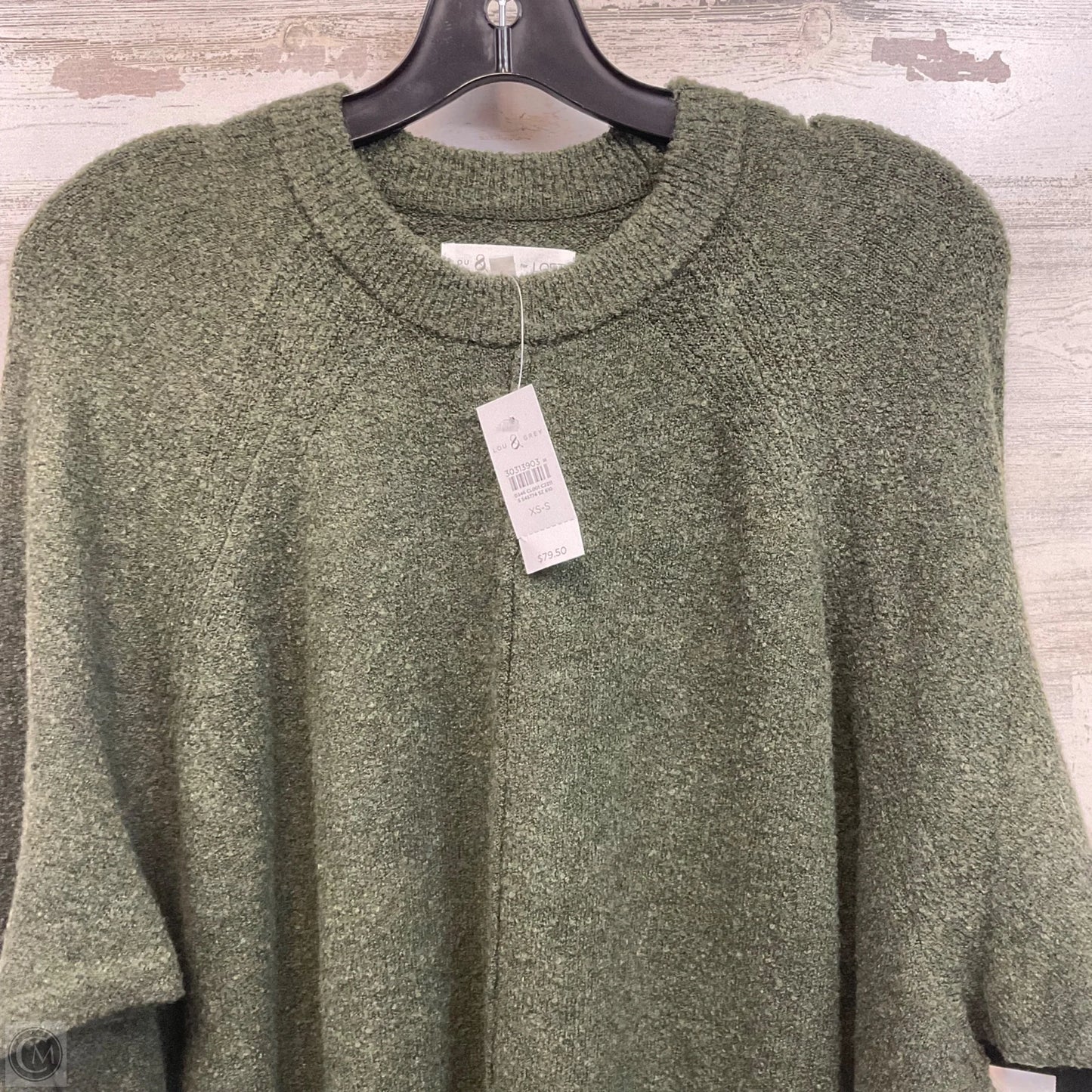 Sweater By Loft In Green, Size: Xs