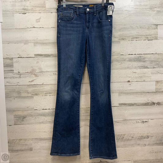 Jeans Flared By Pilcro In Blue Denim, Size: 10