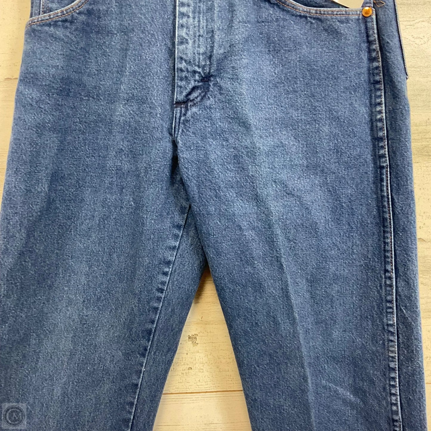 Jeans Boot Cut By Wrangler In Blue Denim, Size: 10
