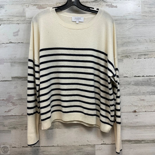 Sweater Cashmere By La Ligne In Cream, Size: L