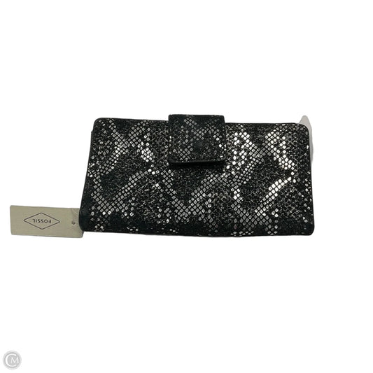 Wallet Leather By Fossil, Size: Small