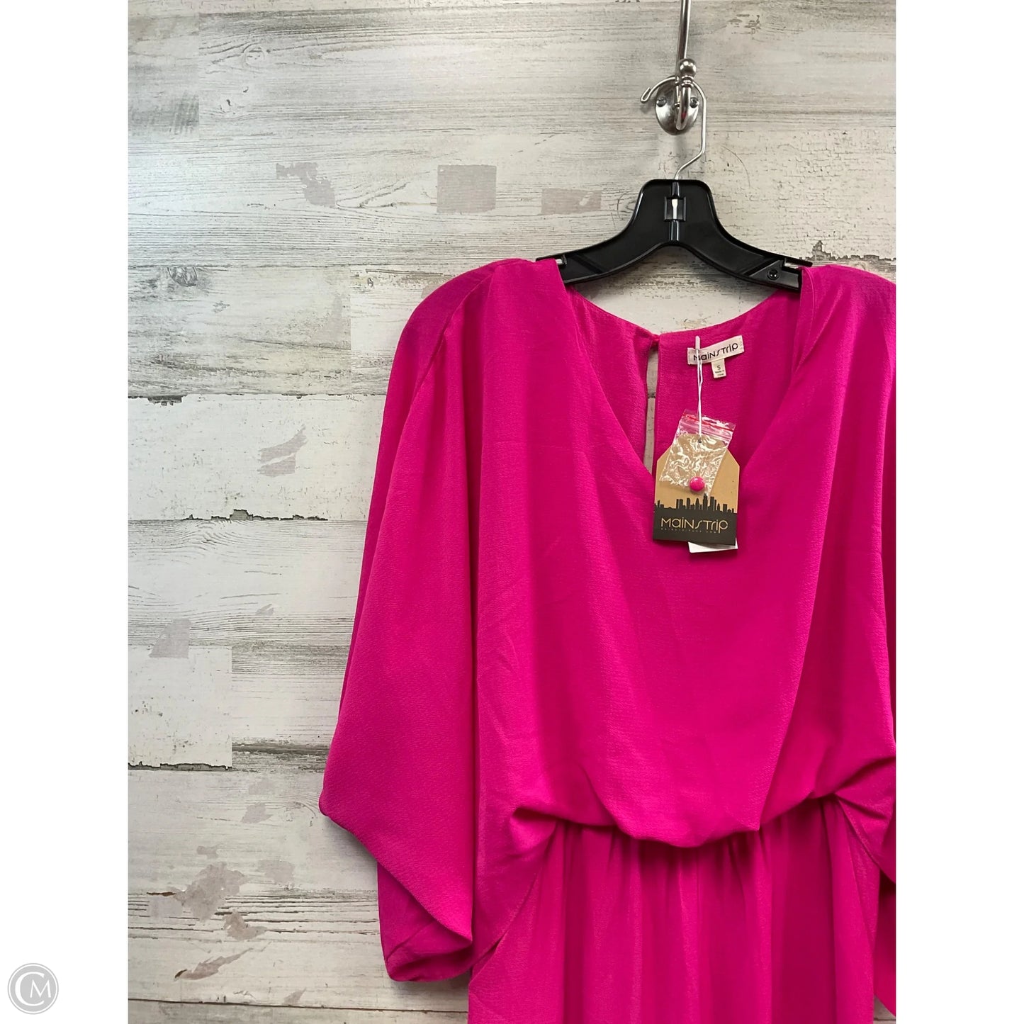 Jumpsuit By Main Strip In Pink, Size: S