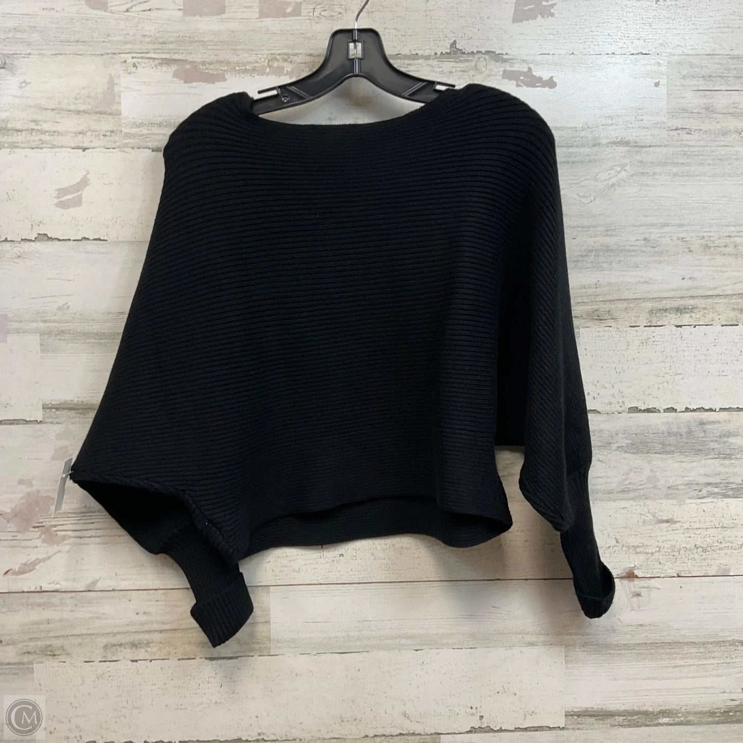 Sweater By Ee Some In Black, Size: S