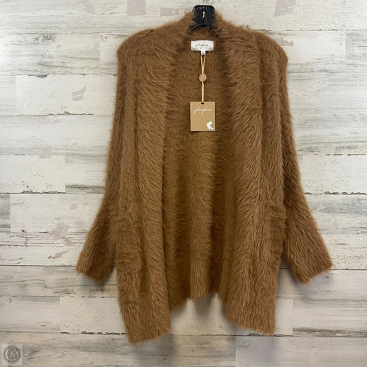 Sweater Cardigan By Johnny Becca In Brown, Size: S