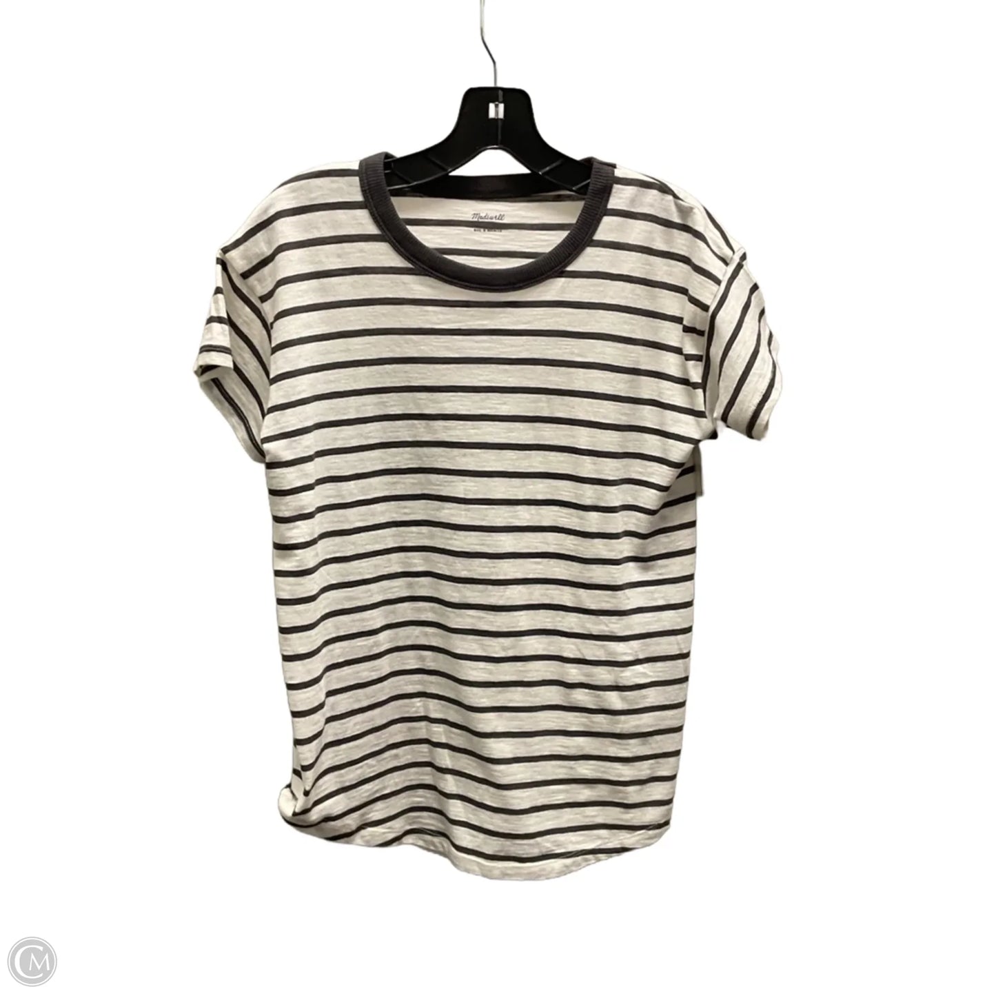 Top Short Sleeve By Madewell In White, Size: Xs