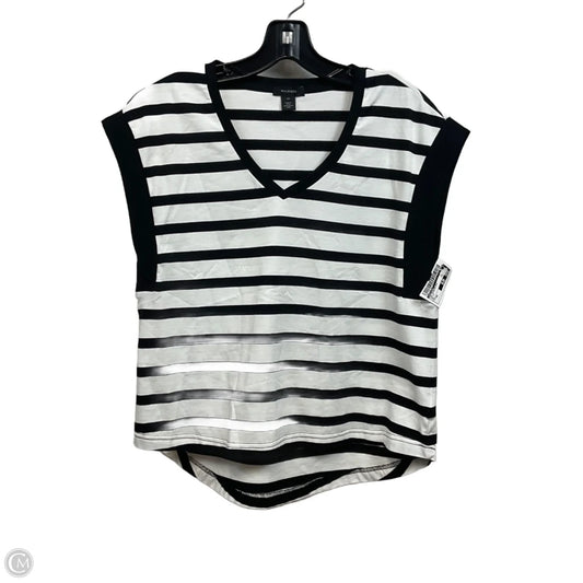 Top Sleeveless By Halogen In White, Size: Xs