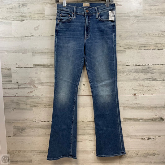 Jeans Flared By Mother In Blue Denim, Size: 6