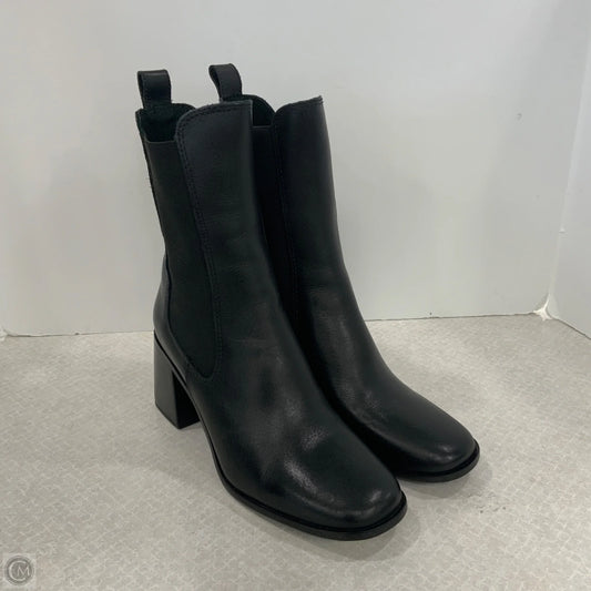 Boots Ankle Heels By Steve Madden In Black, Size: 9