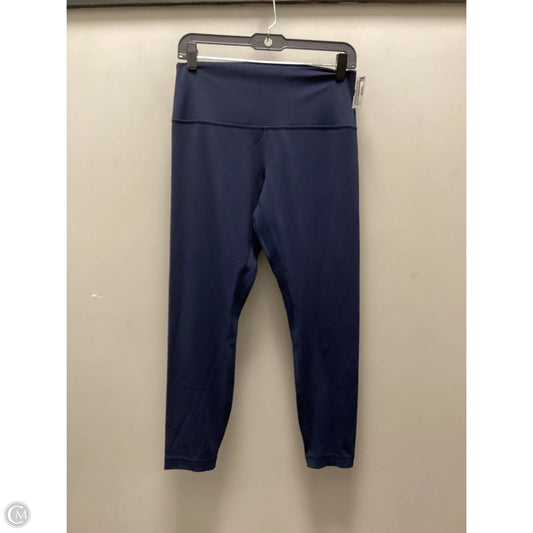 Athletic Leggings By Lululemon In Blue, Size: M