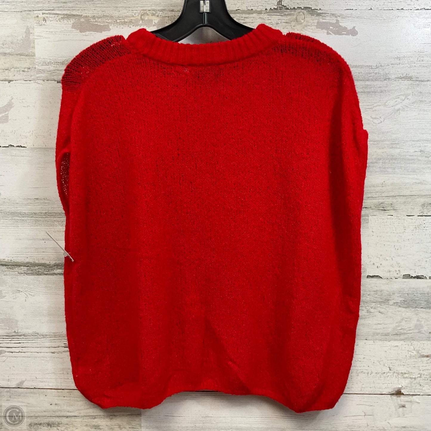 Blouse Sleeveless By Lna In Red, Size: S