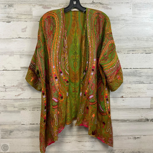 Cardigan By Soft Surroundings In Green, Size: Lp