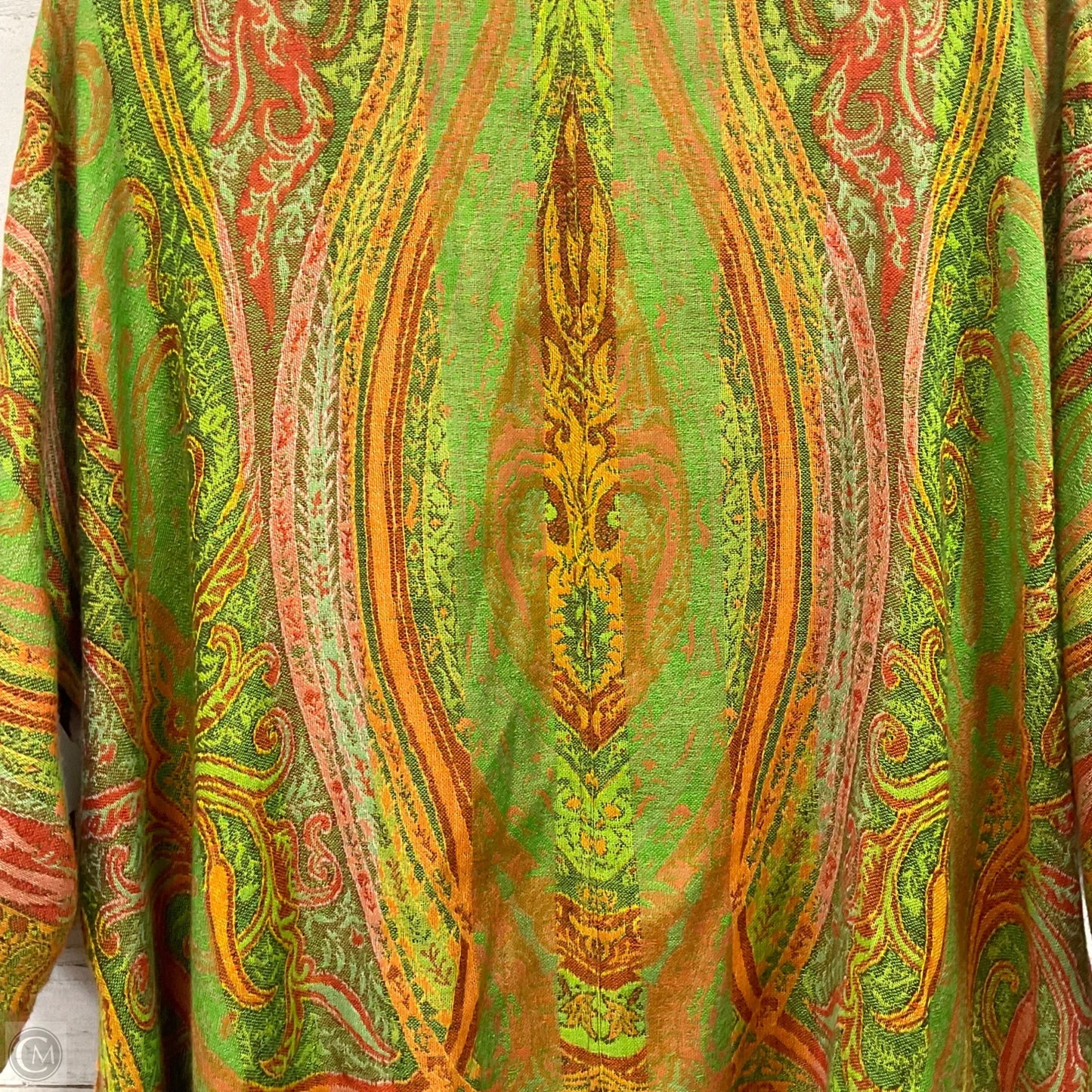Cardigan By Soft Surroundings In Green, Size: Lp