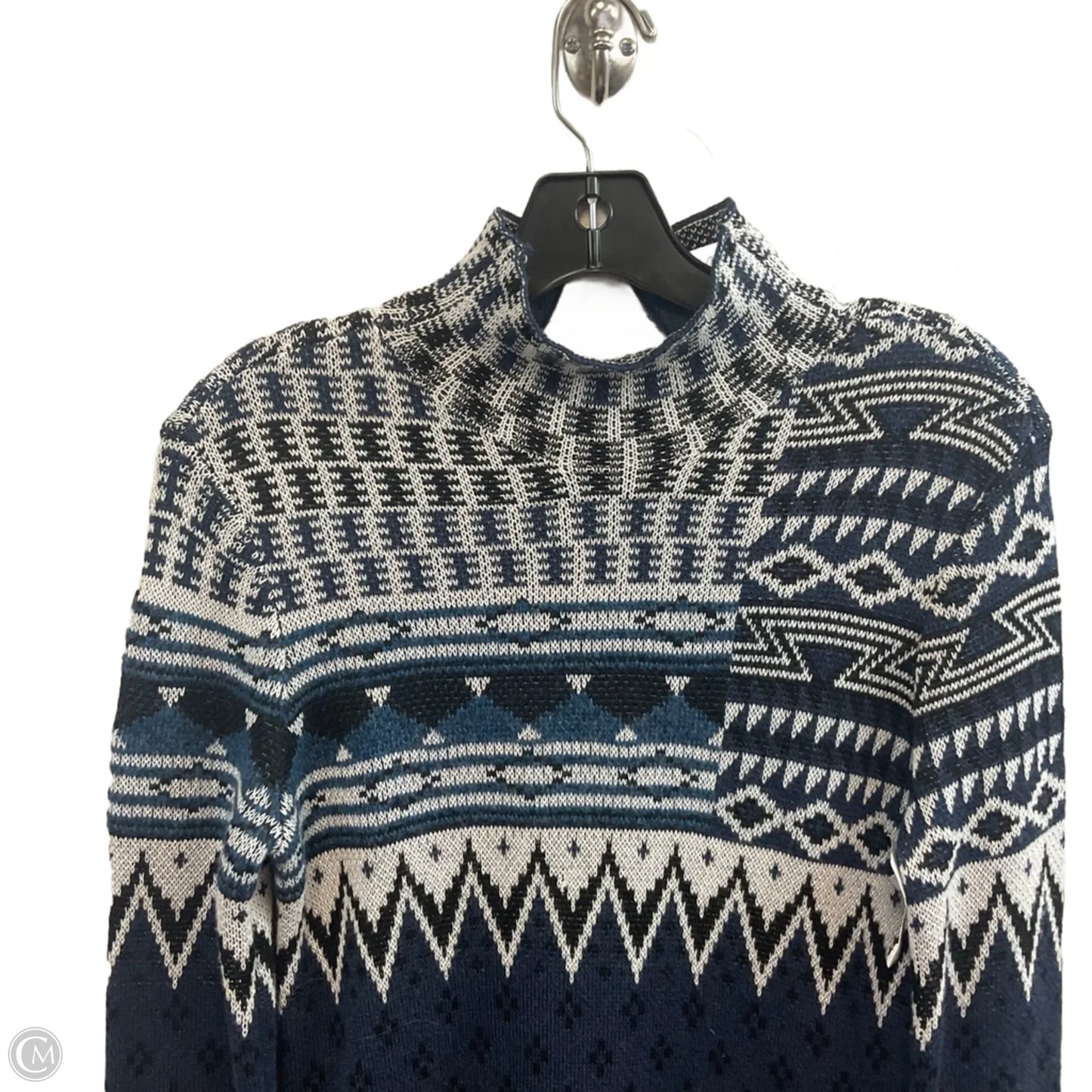 Dress Sweater By LACADEMIE In Blue, Size: S