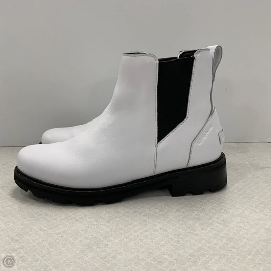 Boots Ankle Flats By Sorel In White, Size: 9.5