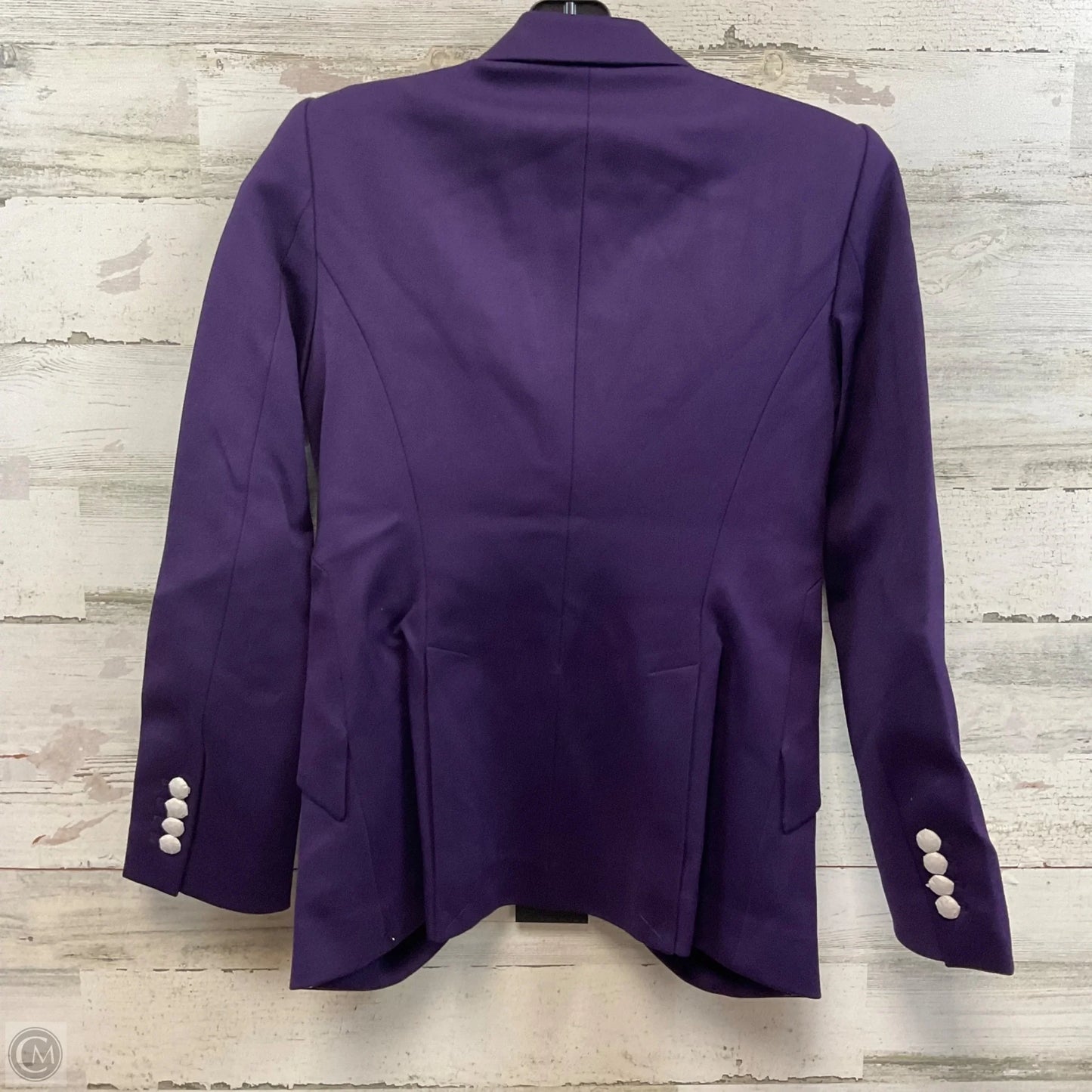 Blazer By White House Black Market In Purple, Size: Xxs