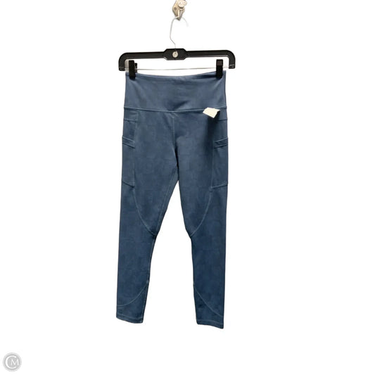 Athletic Leggings By Zyia In Blue, Size: S