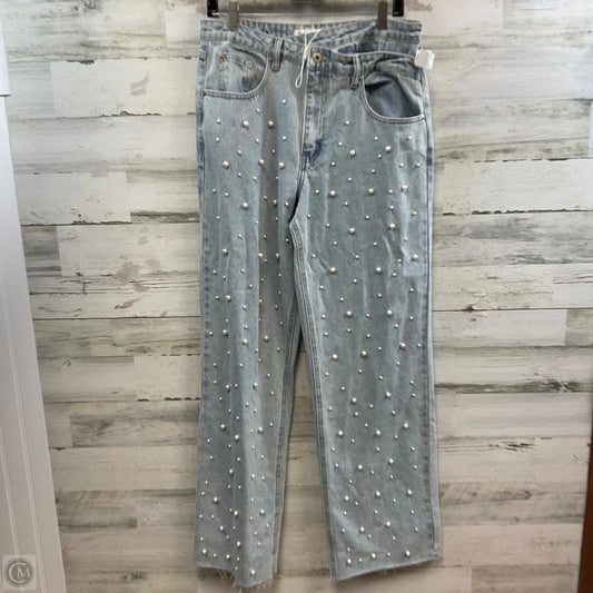 Jeans Wide Leg By BEGINNING In Blue Denim, Size: 8