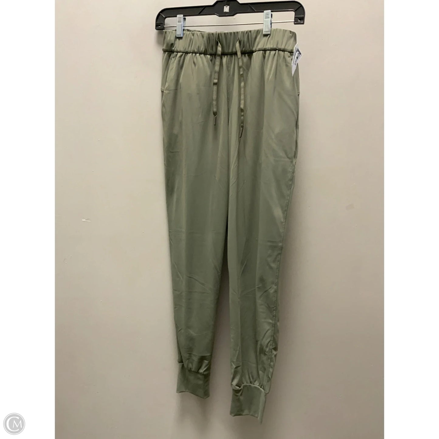 Athletic Leggings By Cme In Green, Size: S
