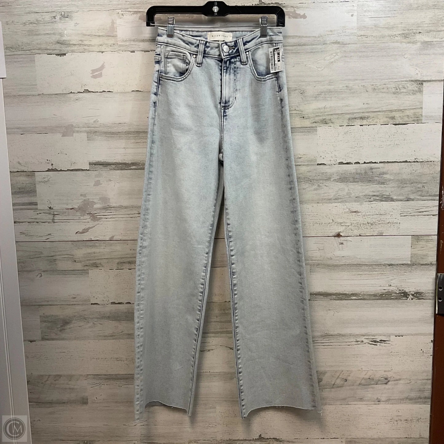 Jeans Wide Leg By Risen In Blue Denim, Size: 0