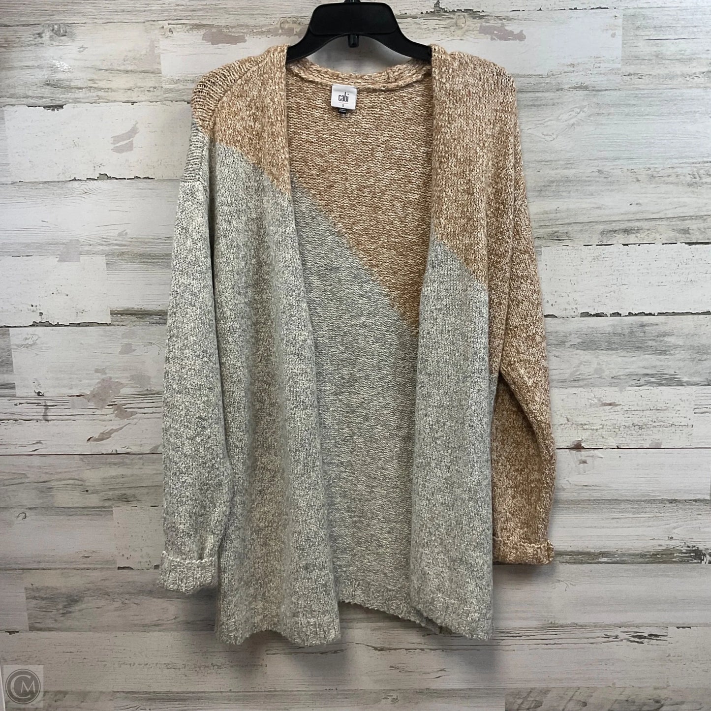 Sweater Cardigan By Cabi In Brown, Size: S
