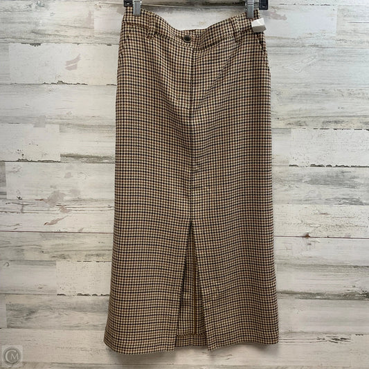 Skirt Maxi By Cabi In Brown, Size: 2