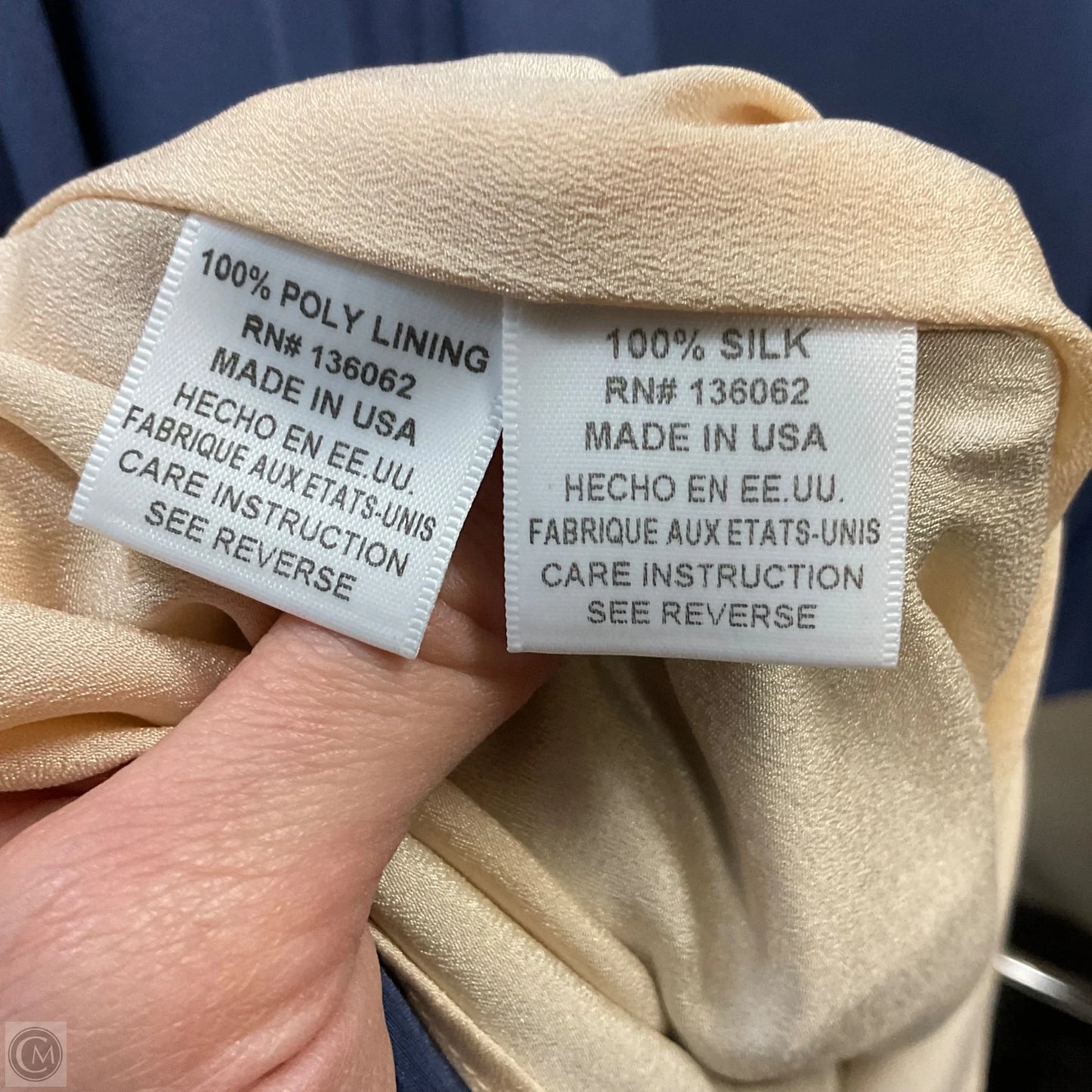 Tunic Long Sleeve By LAVENDER BROWN In Blue, Size: M