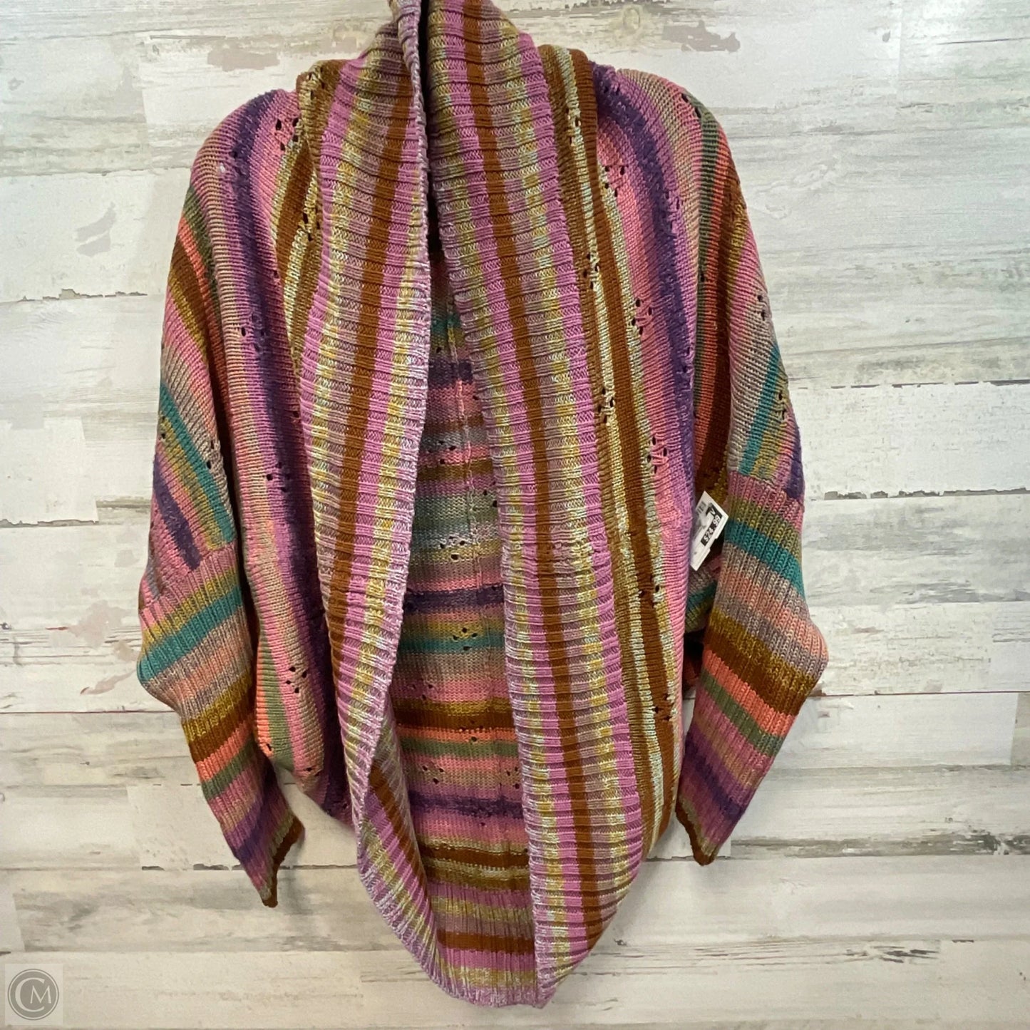 Sweater Cardigan By Peruvian Connection In Purple, Size: Xl