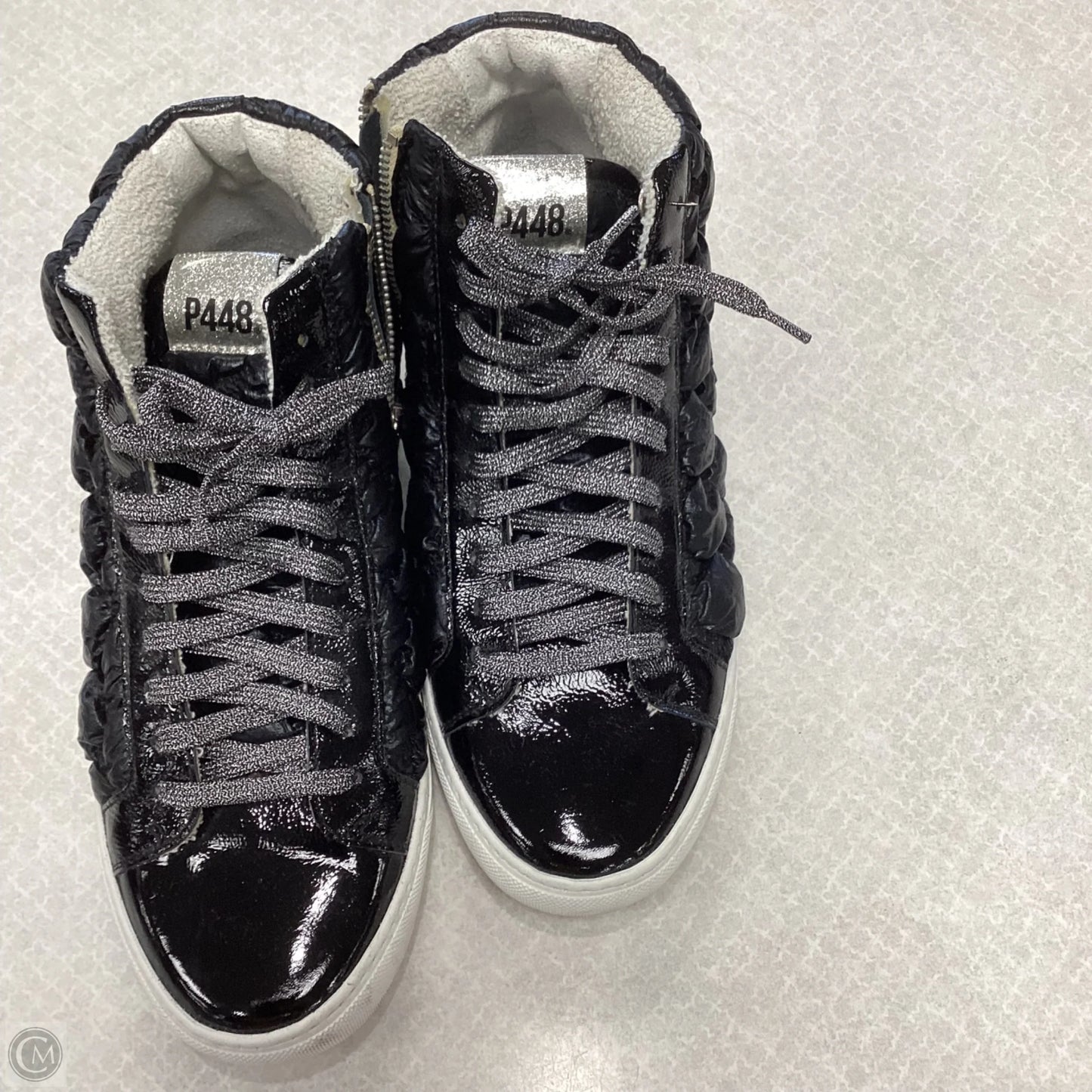 Shoes Sneakers By P448 In Black, Size: 10