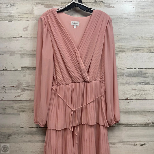 Dress Party Long By Premier Amour In Pink, Size: L