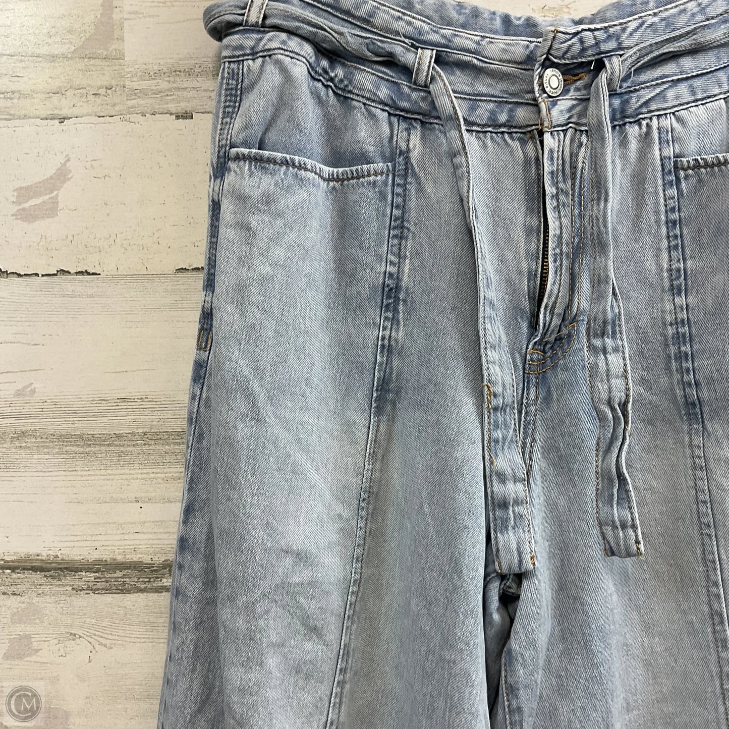 Jeans Wide Leg By Kensie In Blue Denim, Size: 12