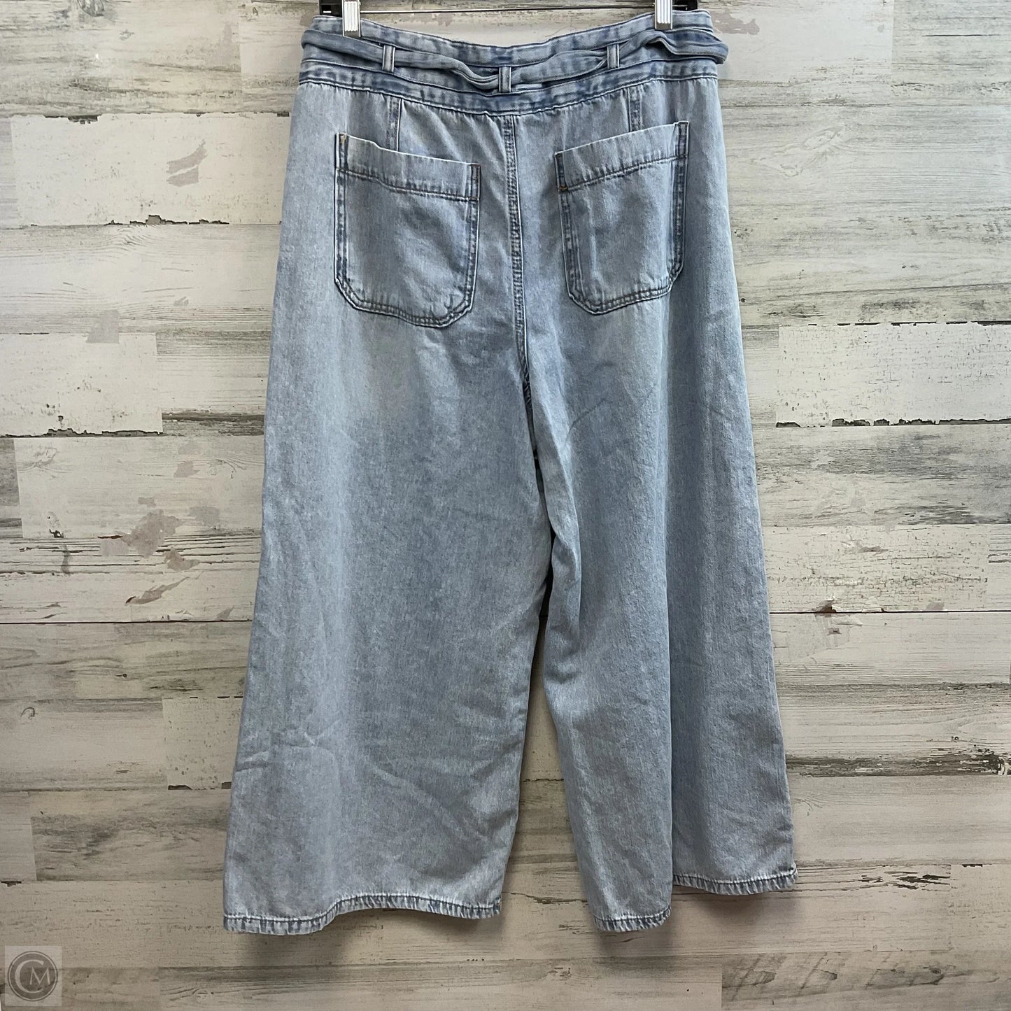 Jeans Wide Leg By Kensie In Blue Denim, Size: 12