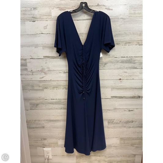 Dress Casual Maxi By White House Black Market In Blue, Size: M