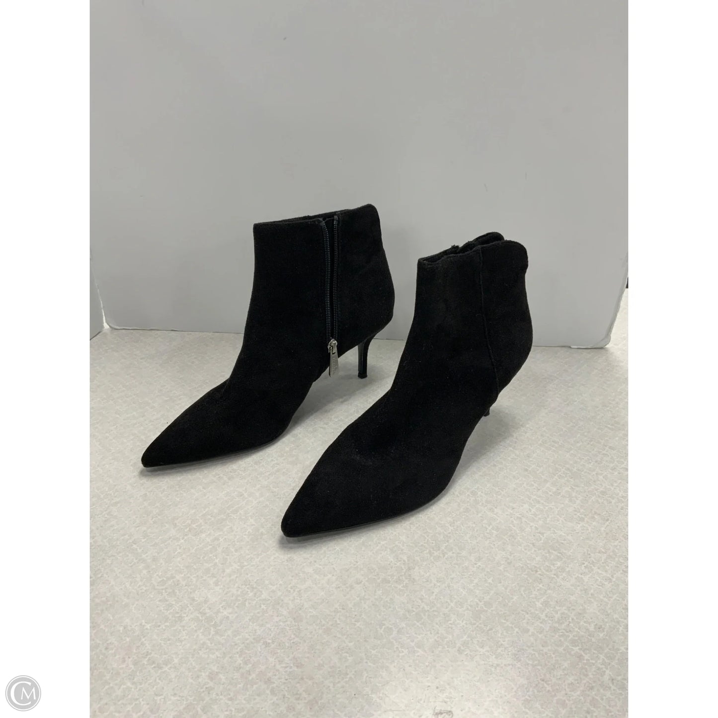 Boots Ankle Heels By Charles By Charles David In Black, Size: 10
