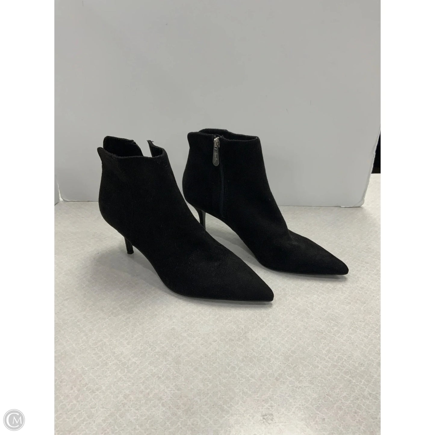 Boots Ankle Heels By Charles By Charles David In Black, Size: 10