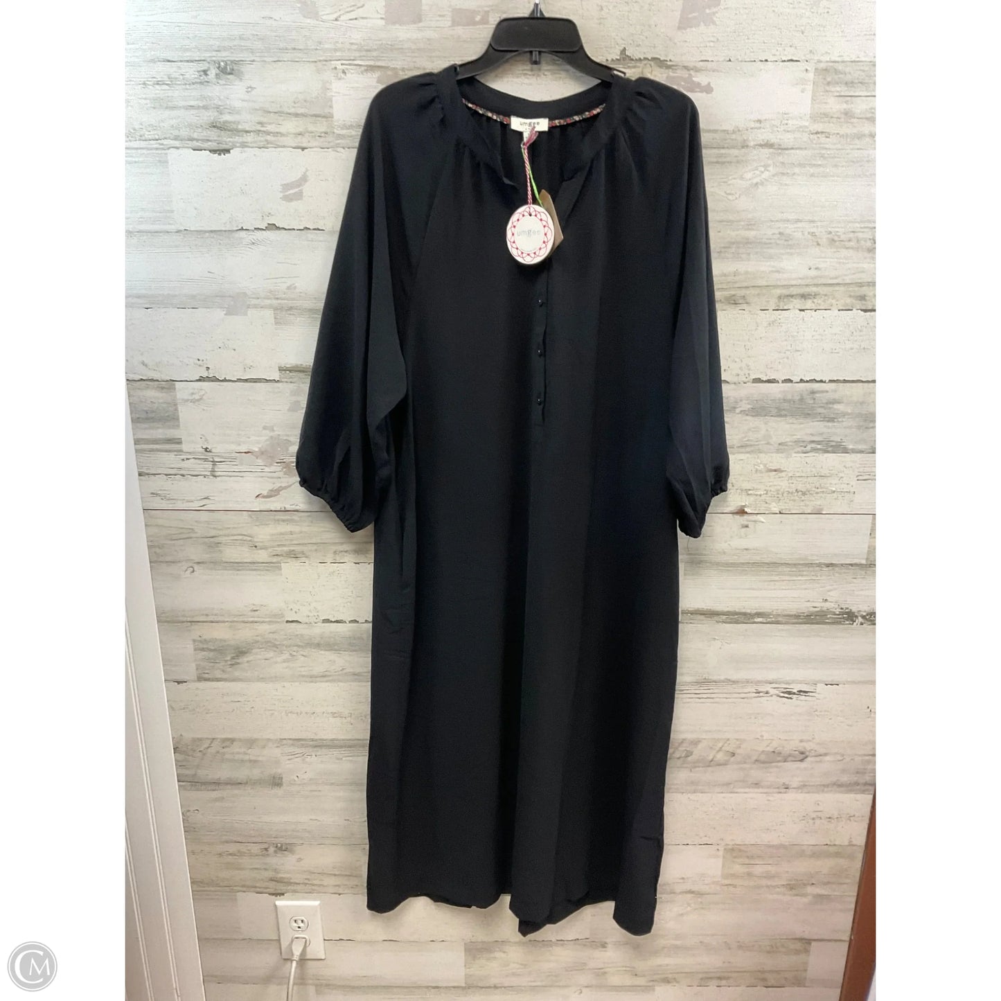 Dress Casual Maxi By Umgee In Black, Size: L