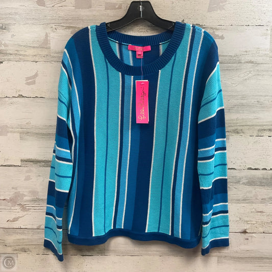 Sweater By Lilly Pulitzer In Blue, Size: L