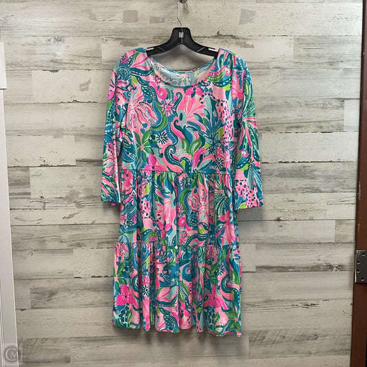 Dress Casual Short By Lilly Pulitzer In Blue, Size: M