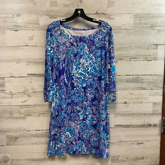 Dress Casual Short By Lilly Pulitzer In Blue, Size: L