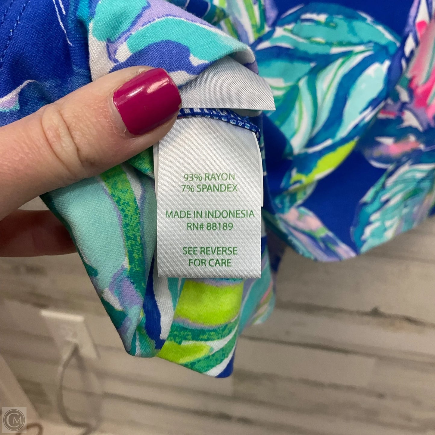 Dress Casual Short By Lilly Pulitzer In Blue, Size: L