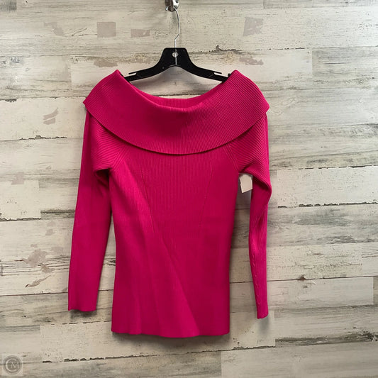 Top Long Sleeve By Michael By Michael Kors In Pink, Size: L